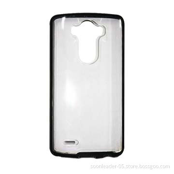 Hybrid Flexi Cases for LG G3.D855, Polished Clear PC Parts, All Colors Available